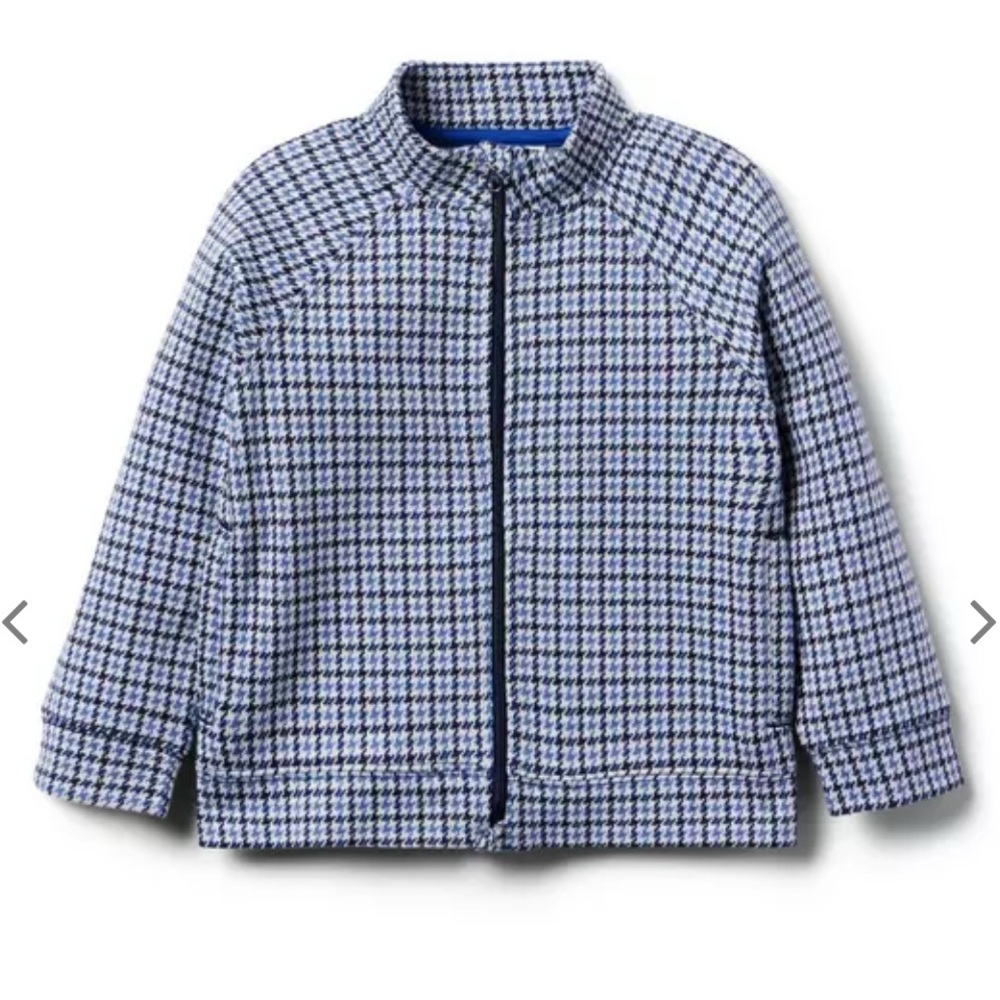Janie and Jack Baby Houndstooth Jacquard Jacket 6-12 mo